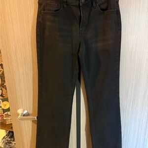 Women's Lovervet Black Straight-Leg Jeans